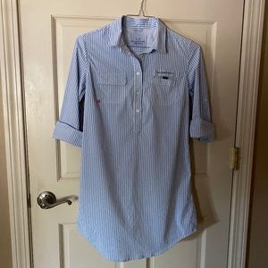 Vineyard Vines Womens Harbor Shirt Cover-up Size 4